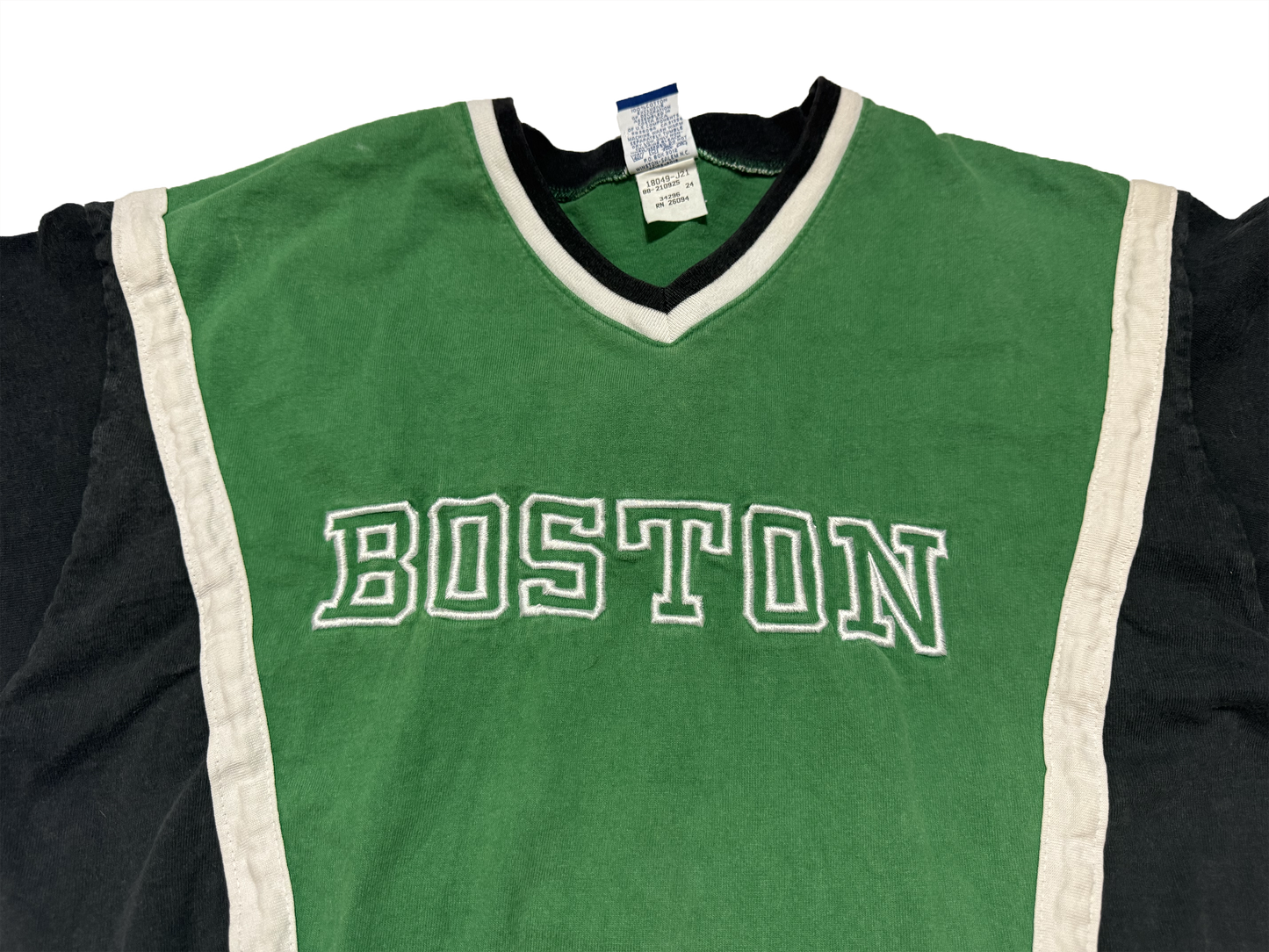 1990s Boston Celtics Throwback Champion Shooting Shirt Size Large