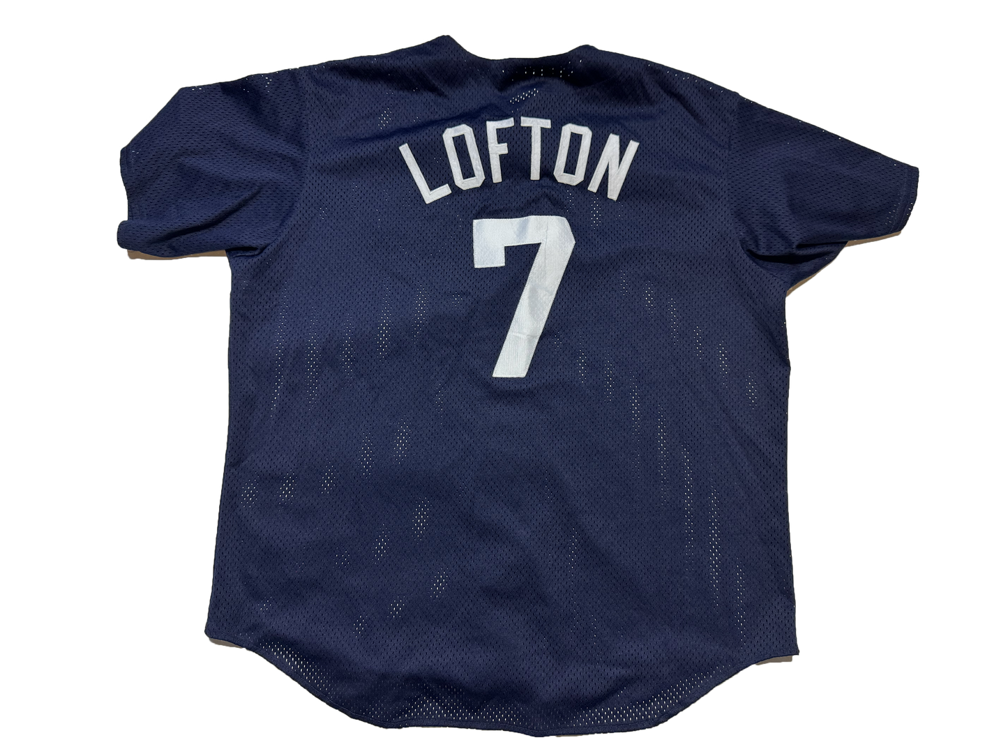 Kenny Lofton Cleveland Indians Batting Practice Jersey Size XL