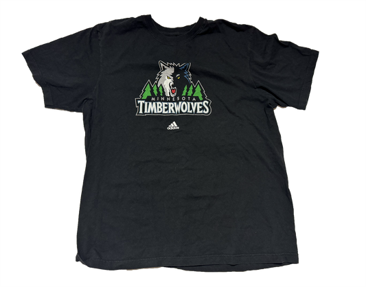 Minnesota Timberwolves 2000s Adidas Shirt Size 2XL