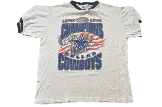 Dallas Cowboys 1990s Superbowl XXX Champions Starter Shirt Size Large