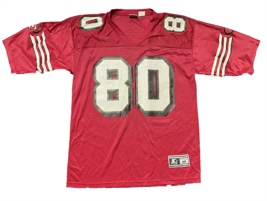 Jerry Rice Starter 90s San Francisco 49ers Jersey Size Medium