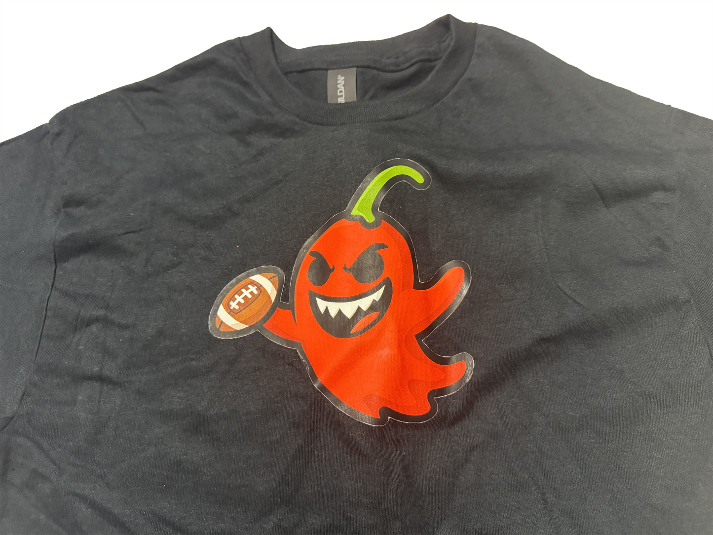 Black Spice Tech Ghost Peppers Logo Tee