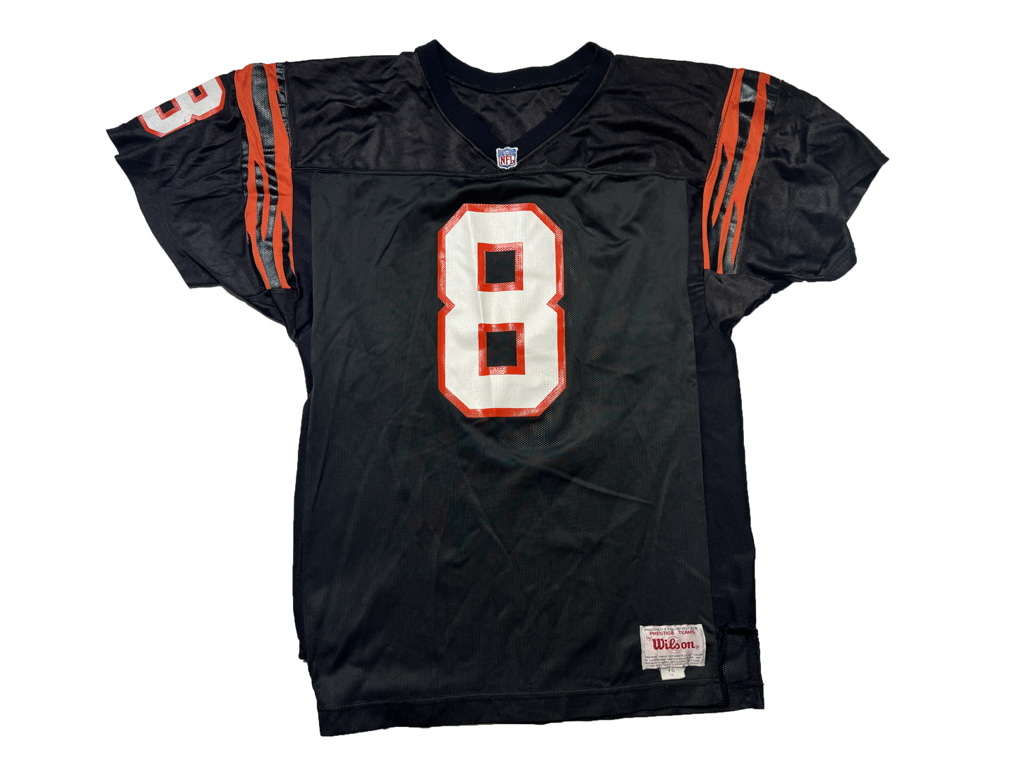 Jeff Blake Cincinnati Bengals 1990s Wilson Jersey Size Small