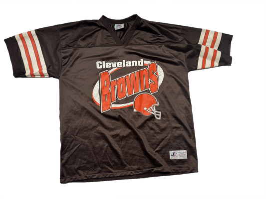Cleveland Browns 1990s LogoAthletic Mesh Logo Jersey Size XL