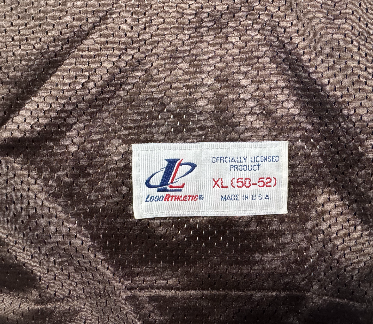 Cleveland Browns 1990s LogoAthletic Mesh Logo Jersey Size XL