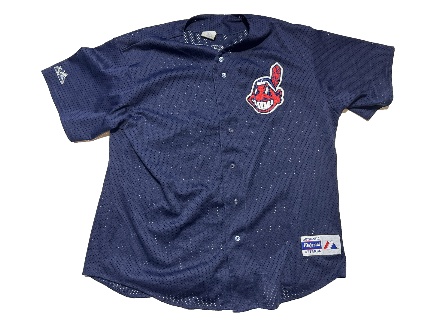 Kenny Lofton Cleveland Indians Batting Practice Jersey Size XL