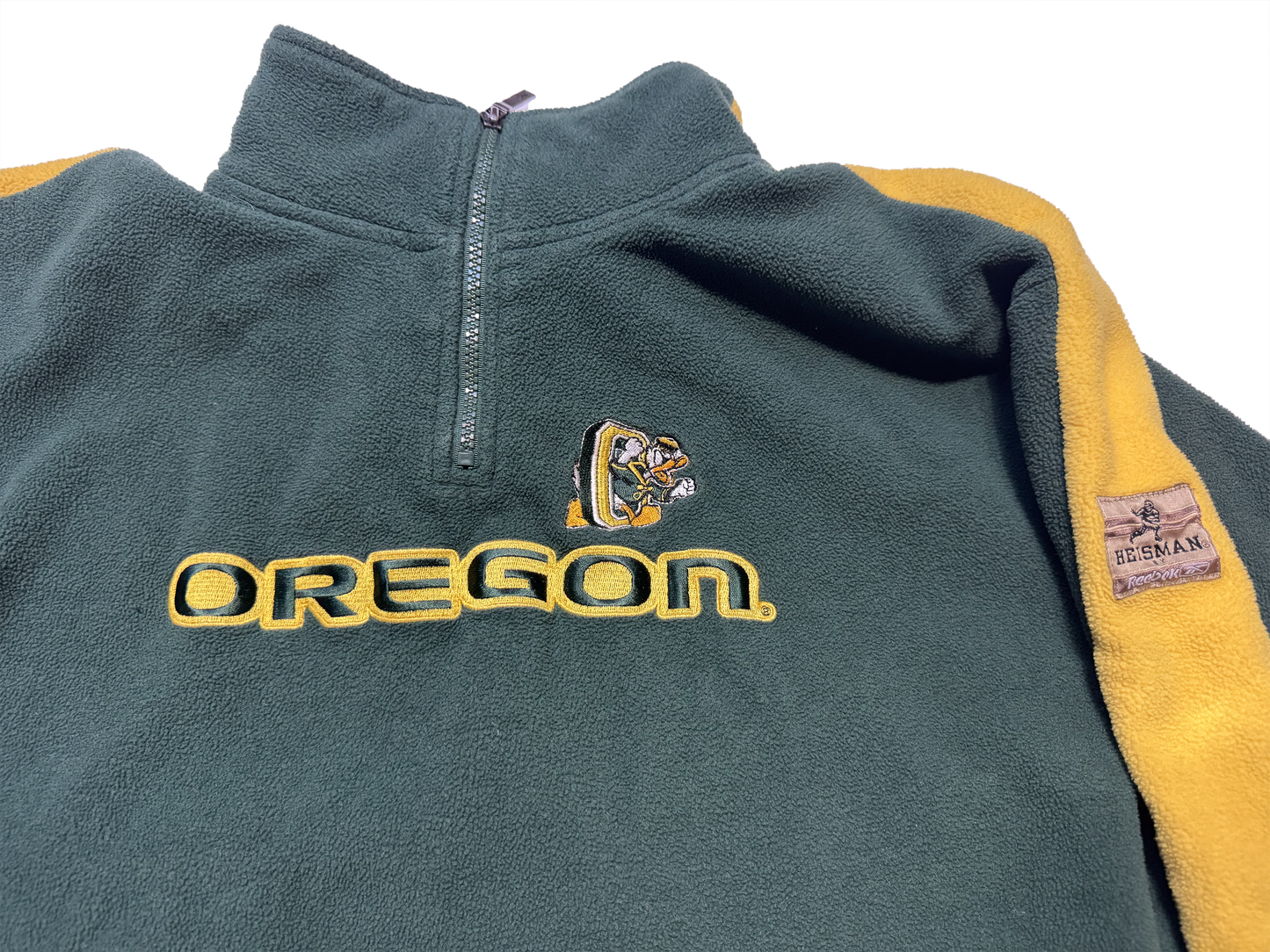Oregon Ducks Heisman Collection Reebok Jacket Size Large