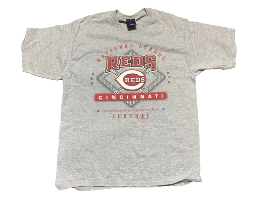 ProPlayer Cincinnati Reds 1999 Grey Shirt Size Large