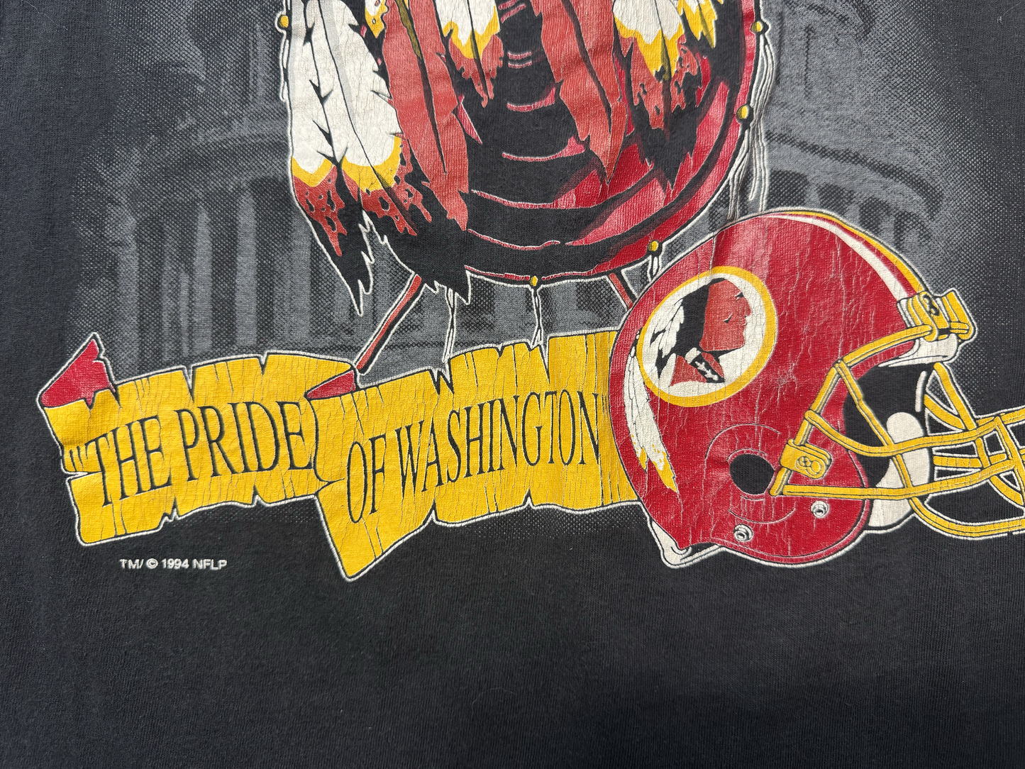 Washington Redskins 1994 NFL Graphic Tee Size XL