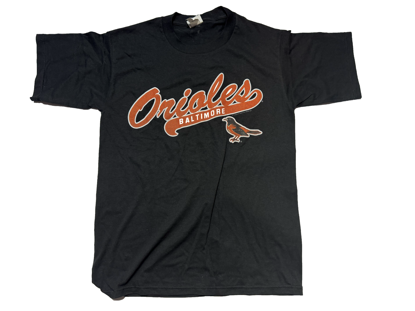 2001 Baltimore Orioles Logo Shirt Size Medium