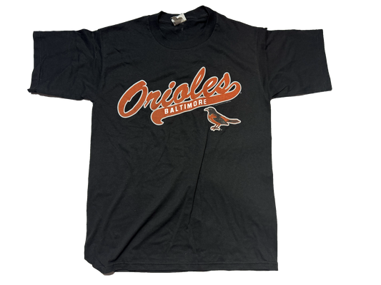 2001 Baltimore Orioles Logo Shirt Size Medium