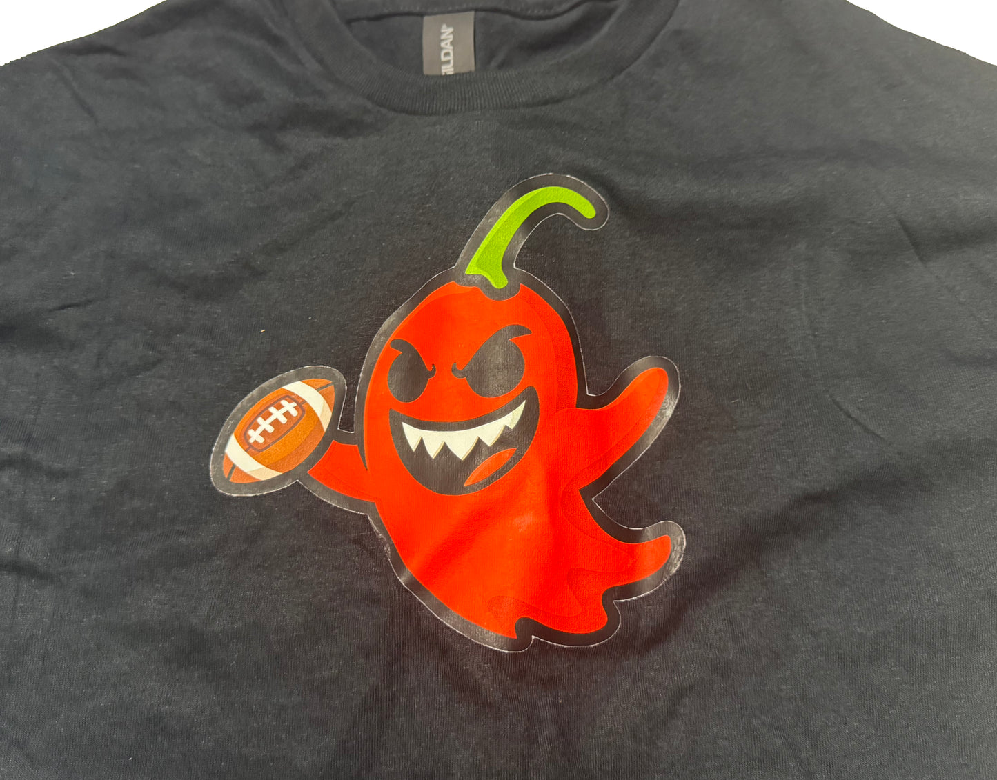 Black Spice Tech Ghost Peppers Logo Tee