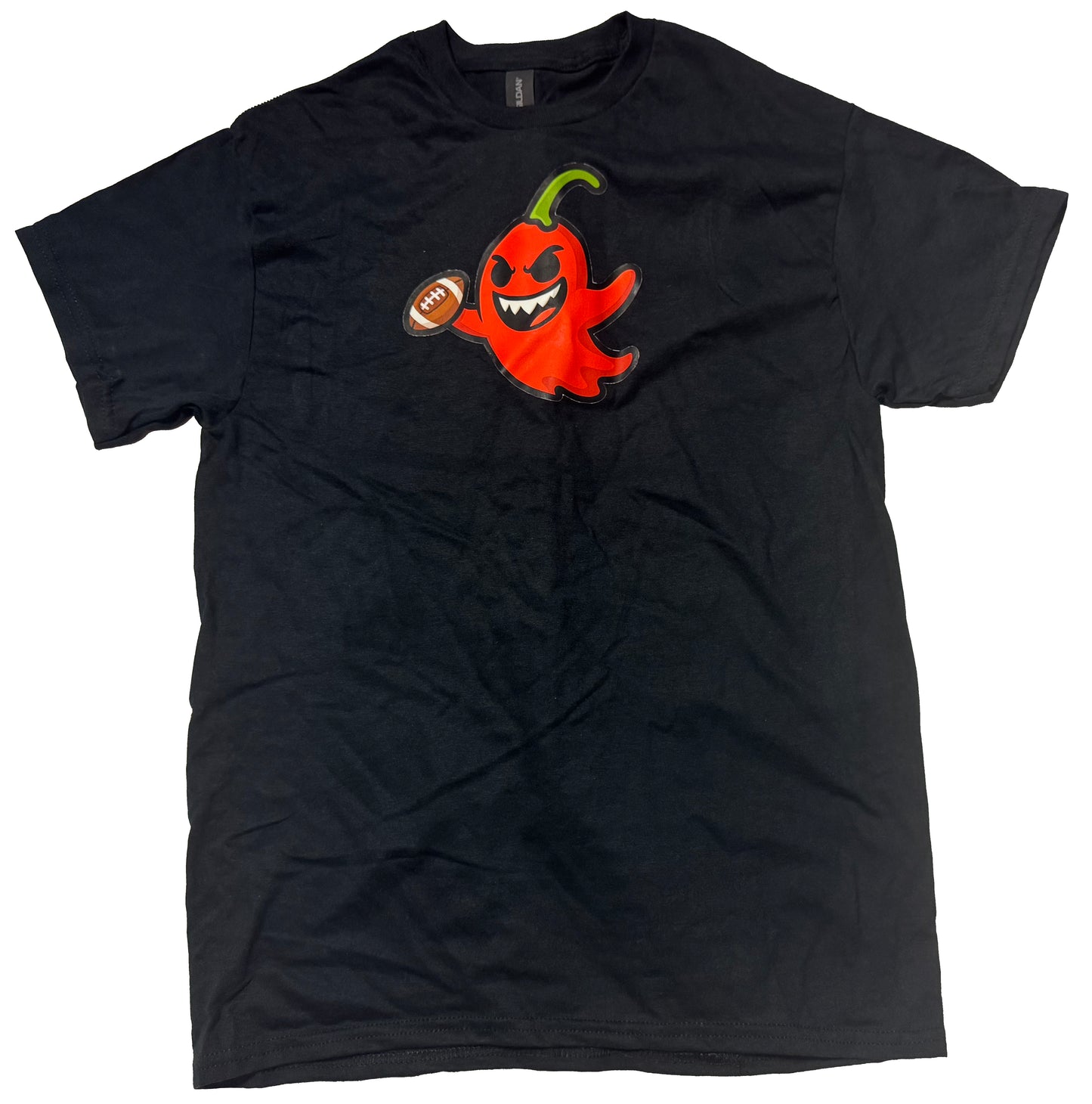 Black Spice Tech Ghost Peppers Logo Tee
