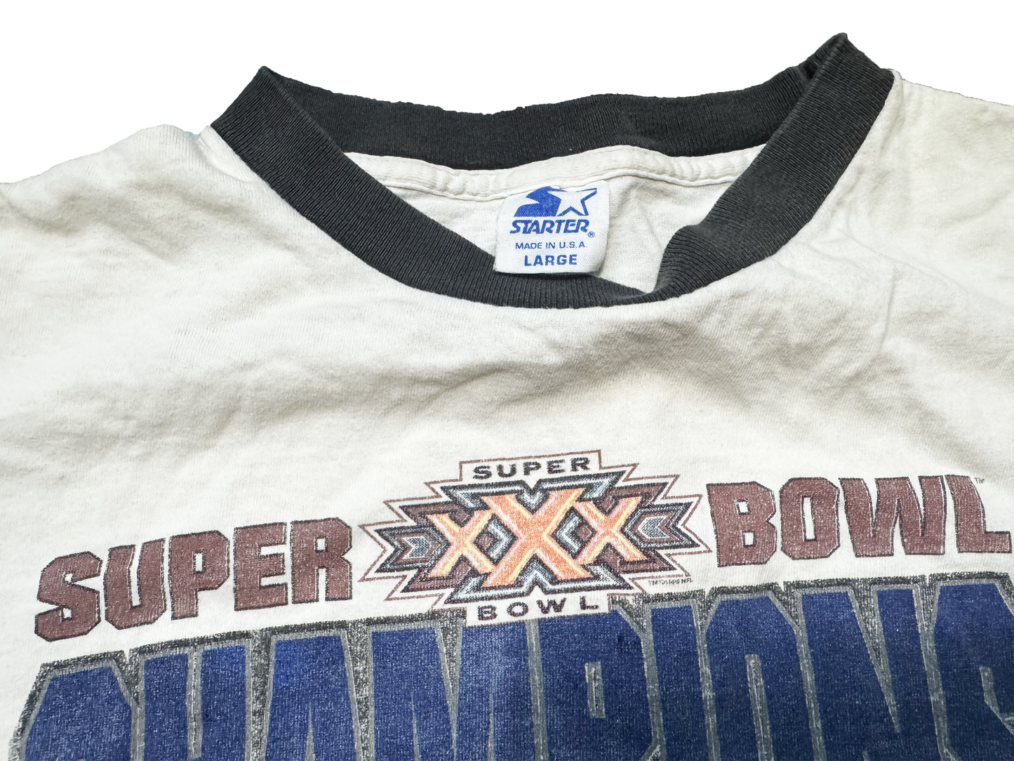 Dallas Cowboys 1990s Superbowl XXX Champions Starter Shirt Size Large
