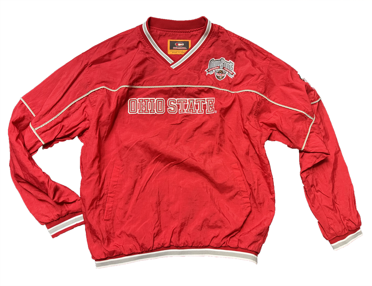 2002 Ohio State National Champions Colosseum Windbreaker
