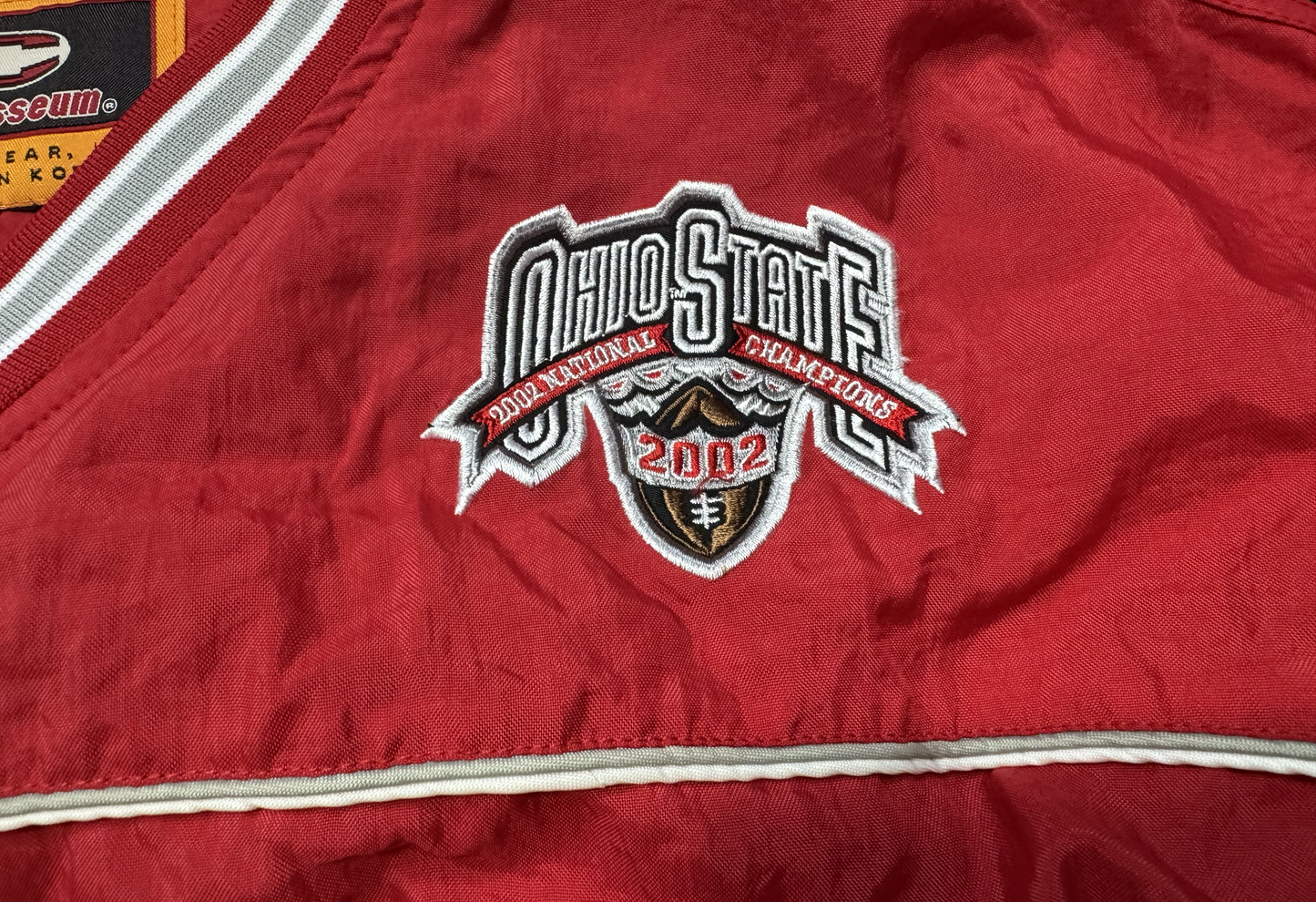 2002 Ohio State National Champions Colosseum Windbreaker