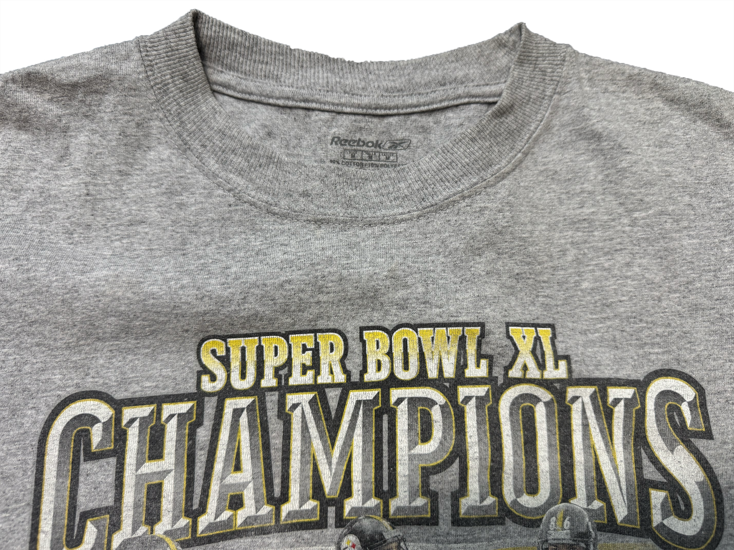 Pittsburgh Steelers Super Bowl XL 2006 Champions Shirt Size M