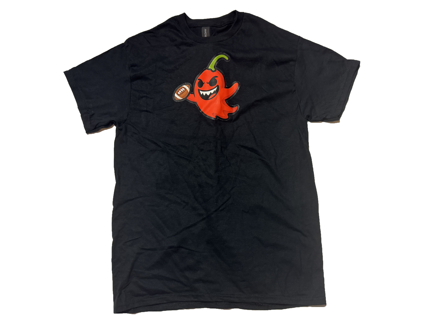Black Spice Tech Ghost Peppers Logo Tee